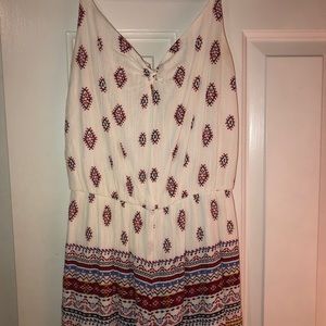 Aztec tank top rompers